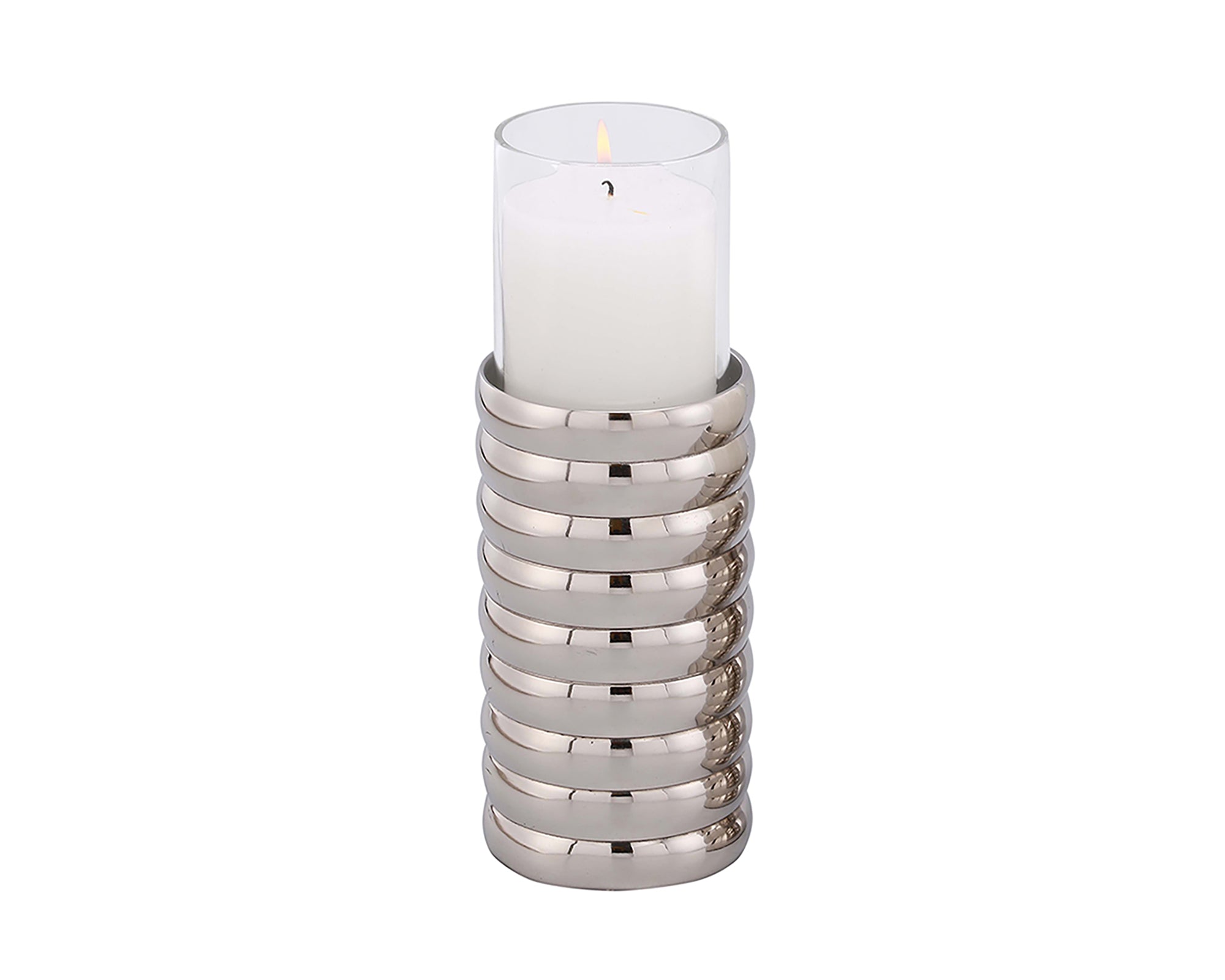 Pillar Holder Large - Nickel Plated