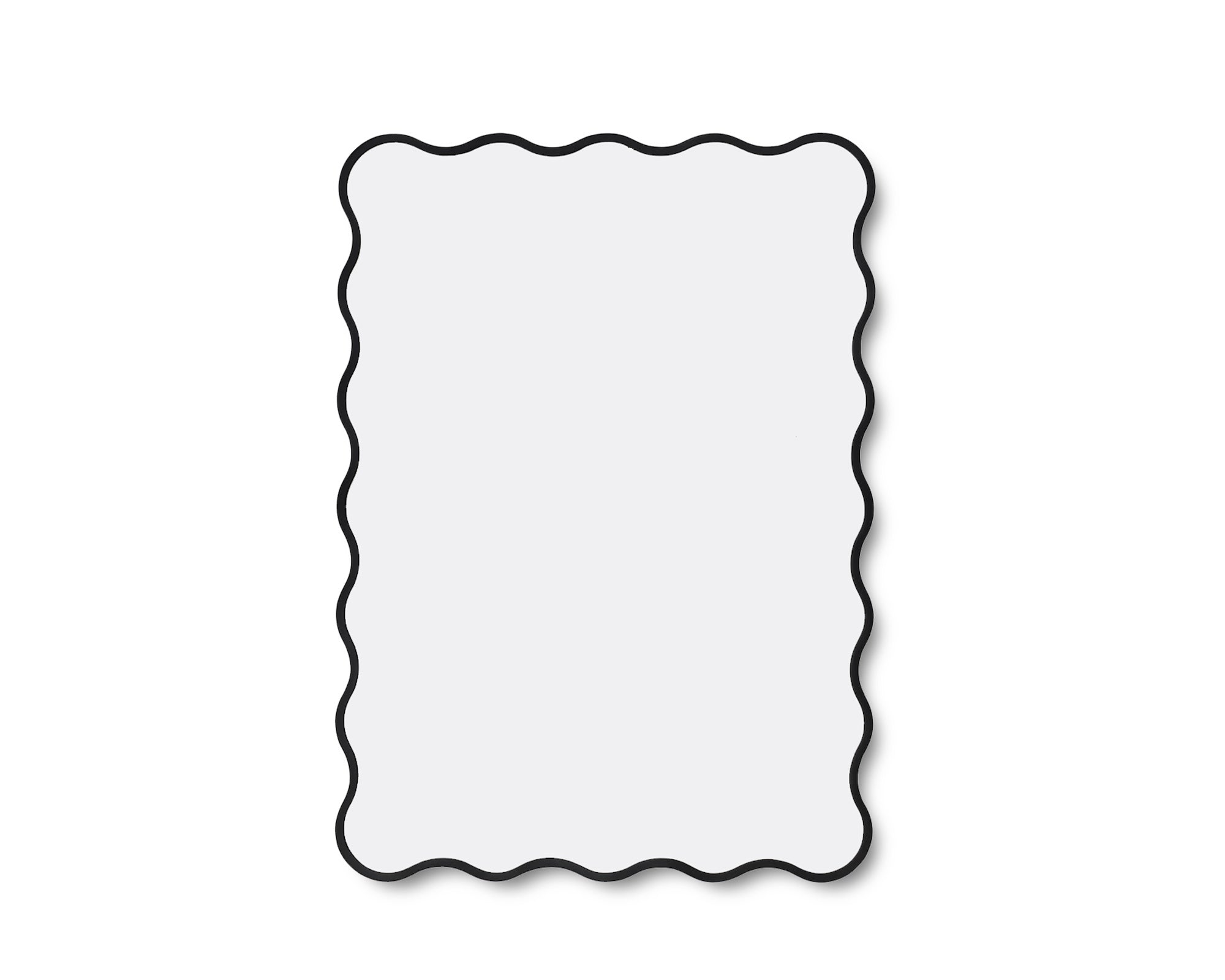 Talia Mirror - Black MDF