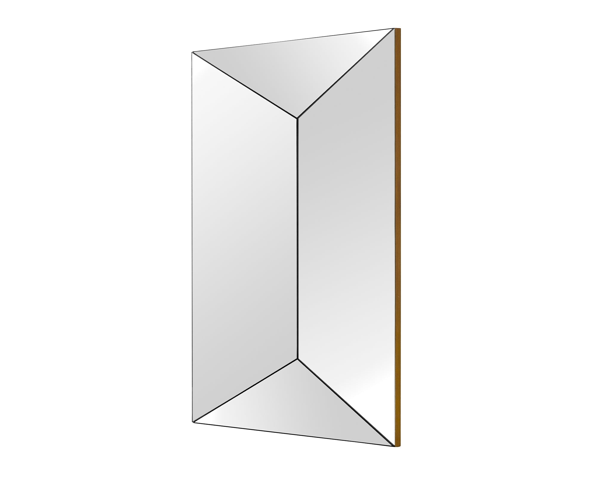 Kassandra Mirror - Brass Edge